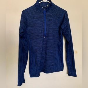 Athleta Blue Half Zip Jacket || M || Athleta